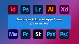 Bản quyền Adobe All Apps 1 năm