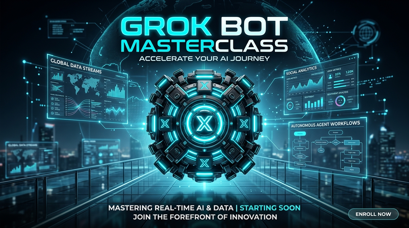 Khóa học Grok Bot MasterClass tại vMix Việt Nam