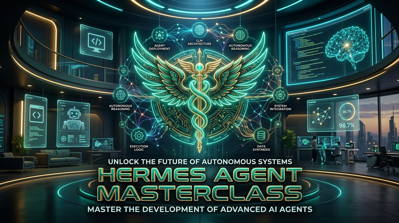 Khóa học Hermes Agent MasterClass - Tự động hóa AI Agent thực chiến vMix Việt Nam