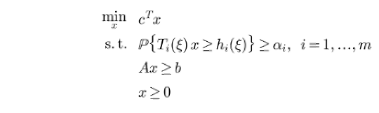 Ràng buộc cơ hội riêng lẻ (Individual Chance Constraints)